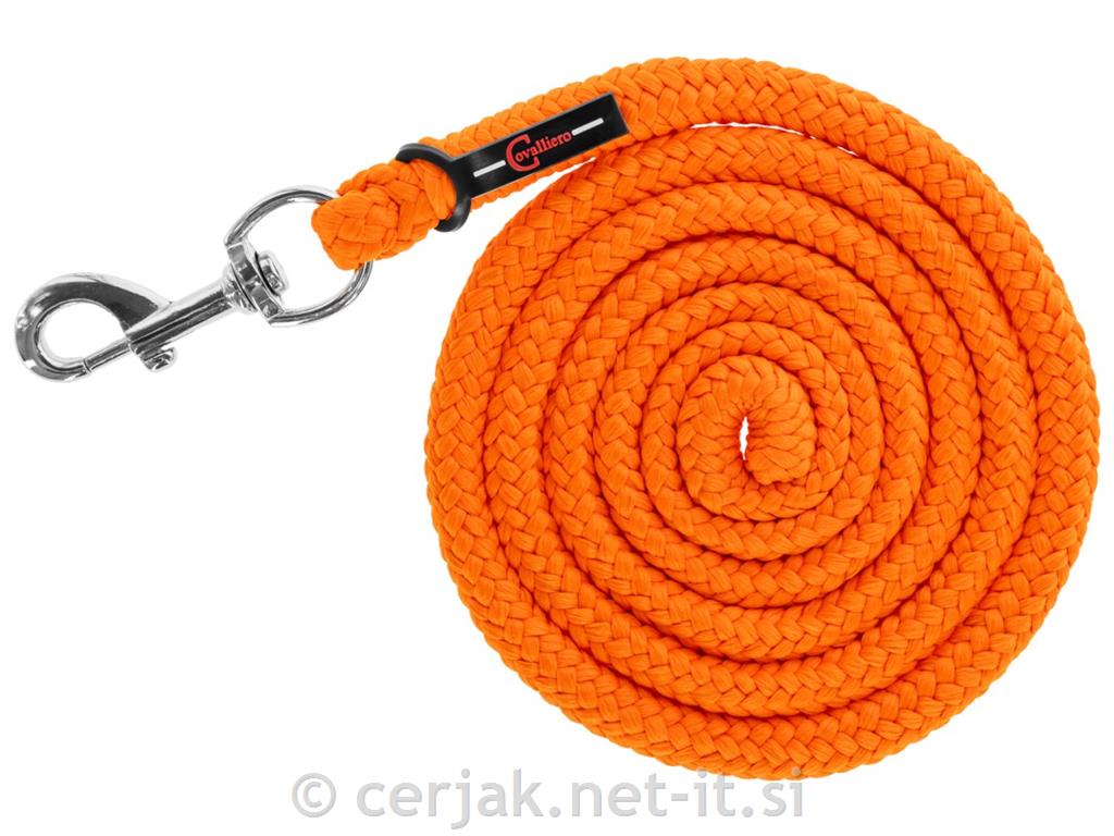 Povodec za konje Hippo, 2m oranžna