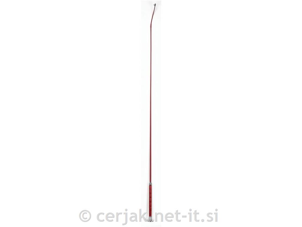 BIČ dresurni s kapico - 100cm bordo