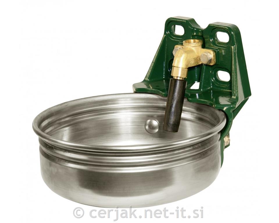 Napajalnik inox s cevnim ventilom