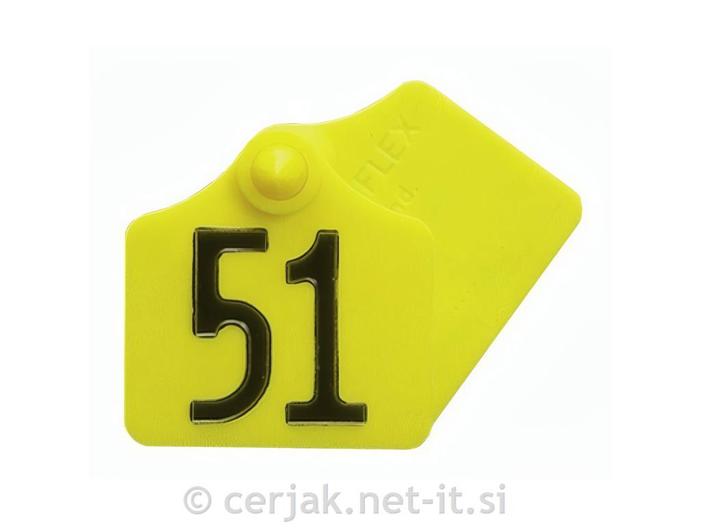 Zaznamek Primaflex 44×46mm potiskan
