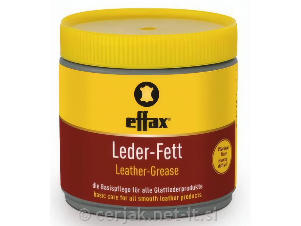 Mast za usnje Effax, rumeno 500ml