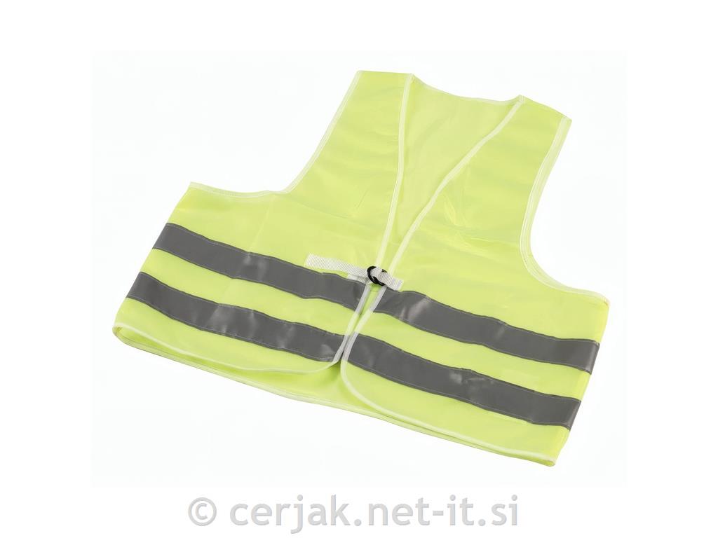 Brezrokavnik opozorilni reflex rumen