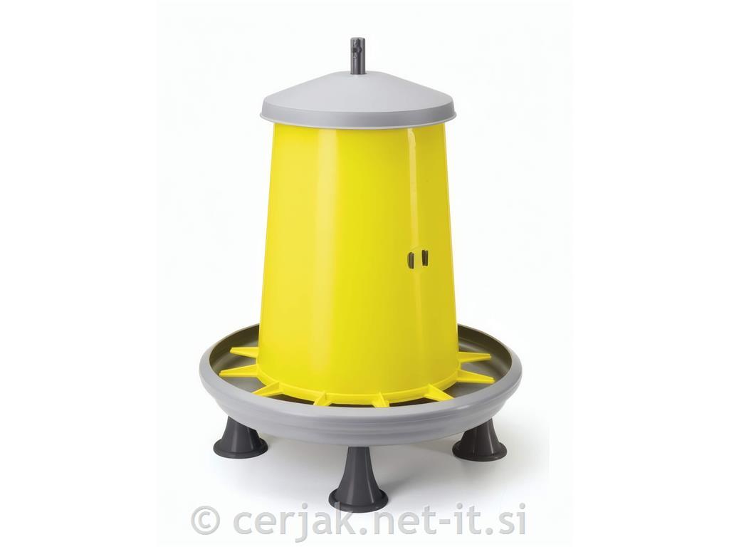 Krmilnik PVC 9 litrov, z nogami