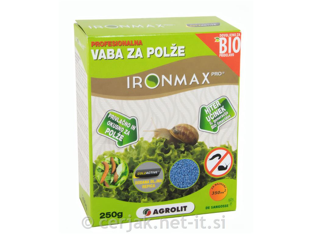 Vaba za polže Ironmax BIO 250 g