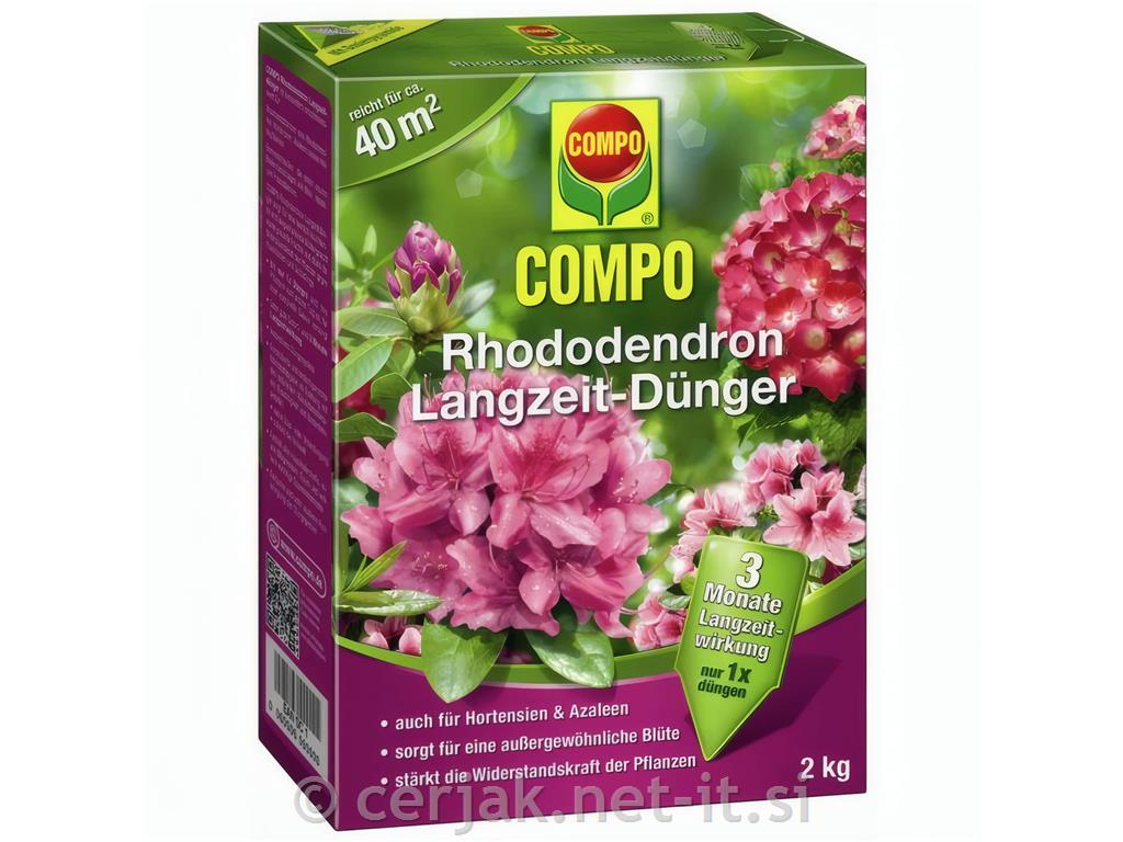 Compo dolgodelujoče gnojilo za RODODENDRONE 2 kg