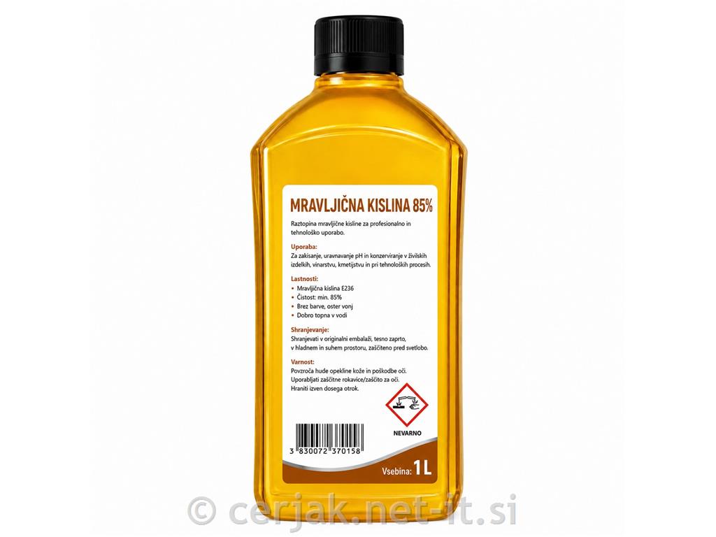 Mravljična kislina 85% 1 L
