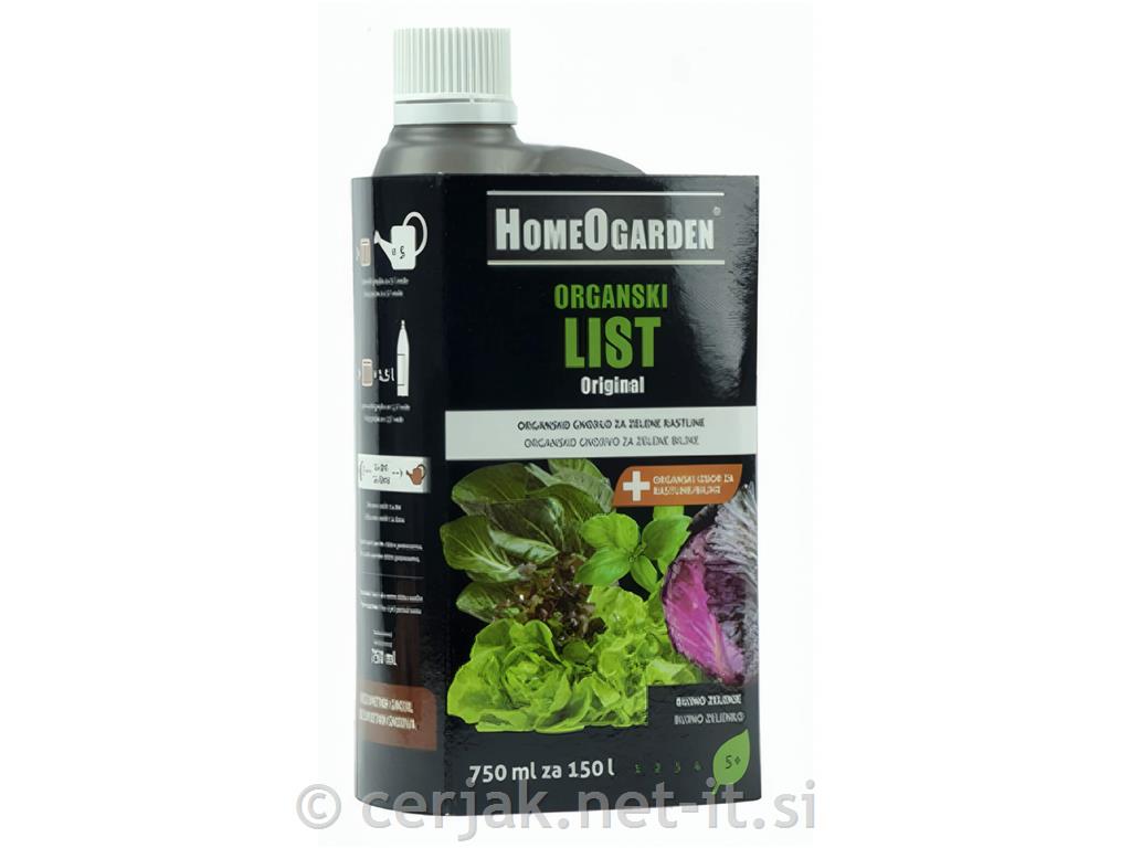 HOMEOGARDEN ORGANSKI LIST 750ml
