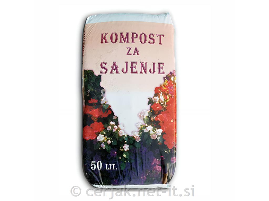 Kompost za presajanje 50 L, HUMKO