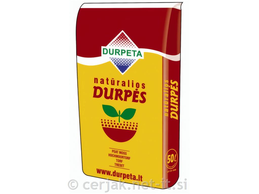 Bela šota Durpeta 50L