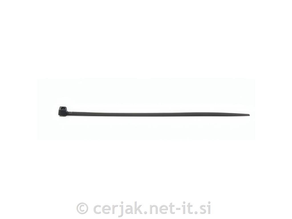 Vezice komplet črne 4,8x250mm
