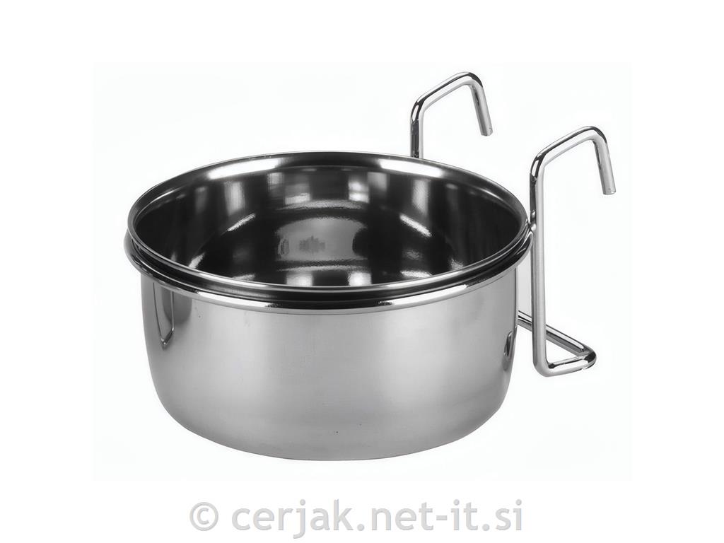Posoda za ptice inox 600ml