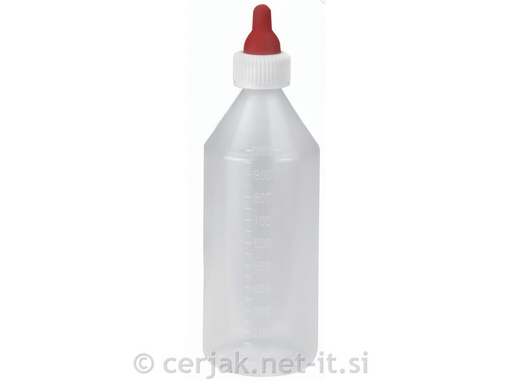 Steklenička za dojenje drobnice 1L