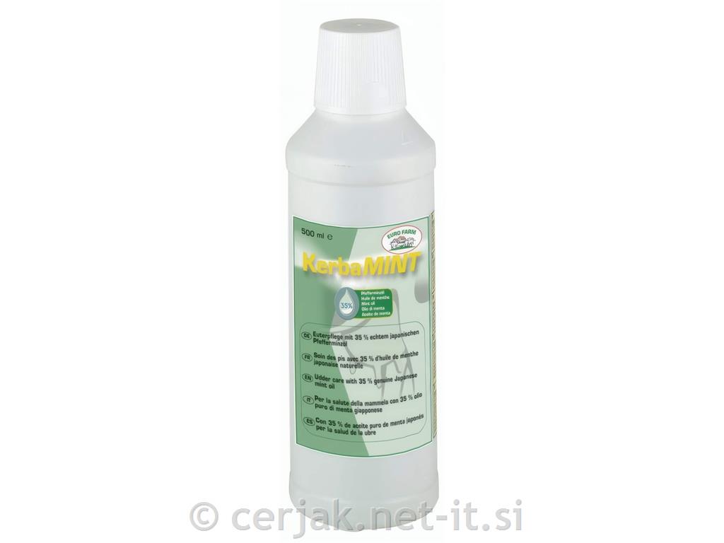 Mazilo za vime Kerba Mint, 500 ml