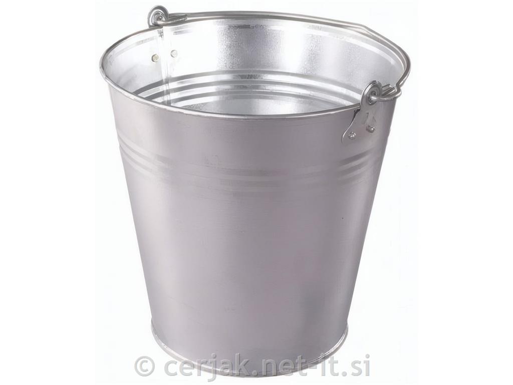 Pocinkano vedro 12 L