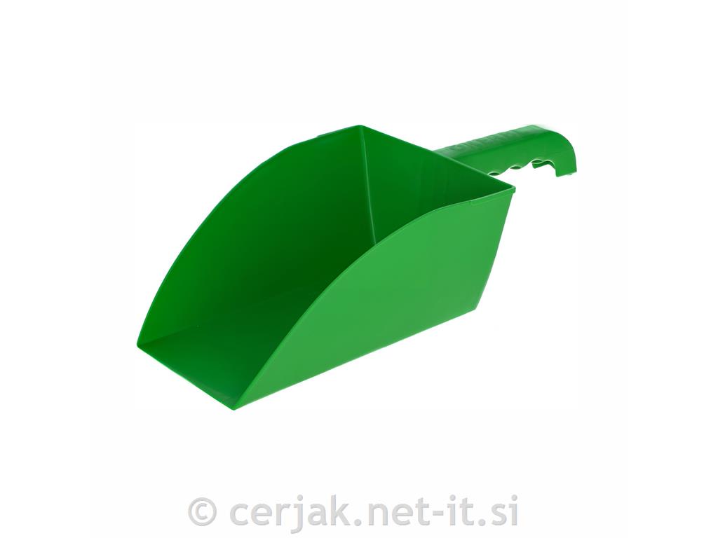 Zajemalka oglata PVC zelena, 1kg