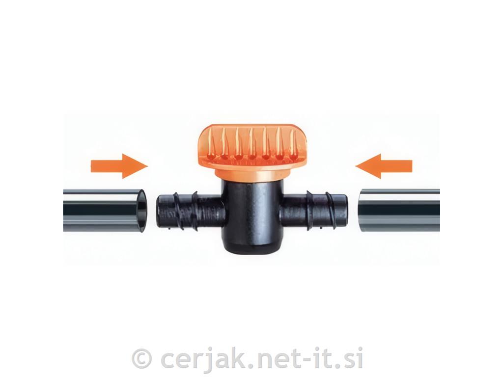 Navojni zaporni ventil, Claber