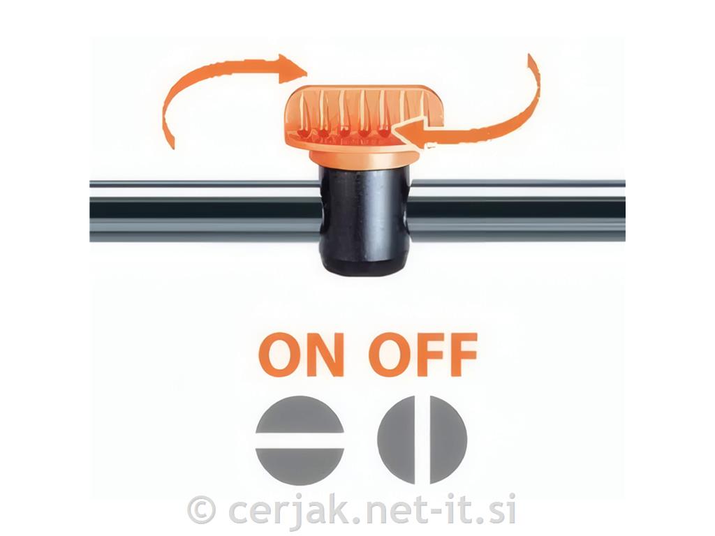 Navojni zaporni ventil, Claber
