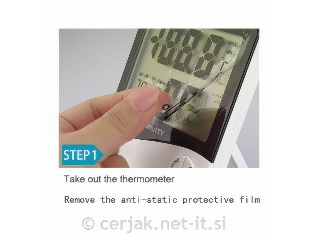 Vlagometer - termometer digitalni