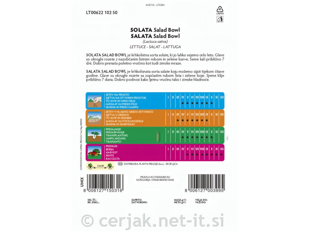 Solata Salad bowl, 5g