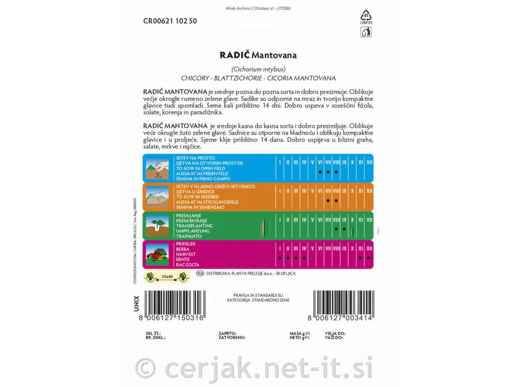 Radič Montovana, 10 g