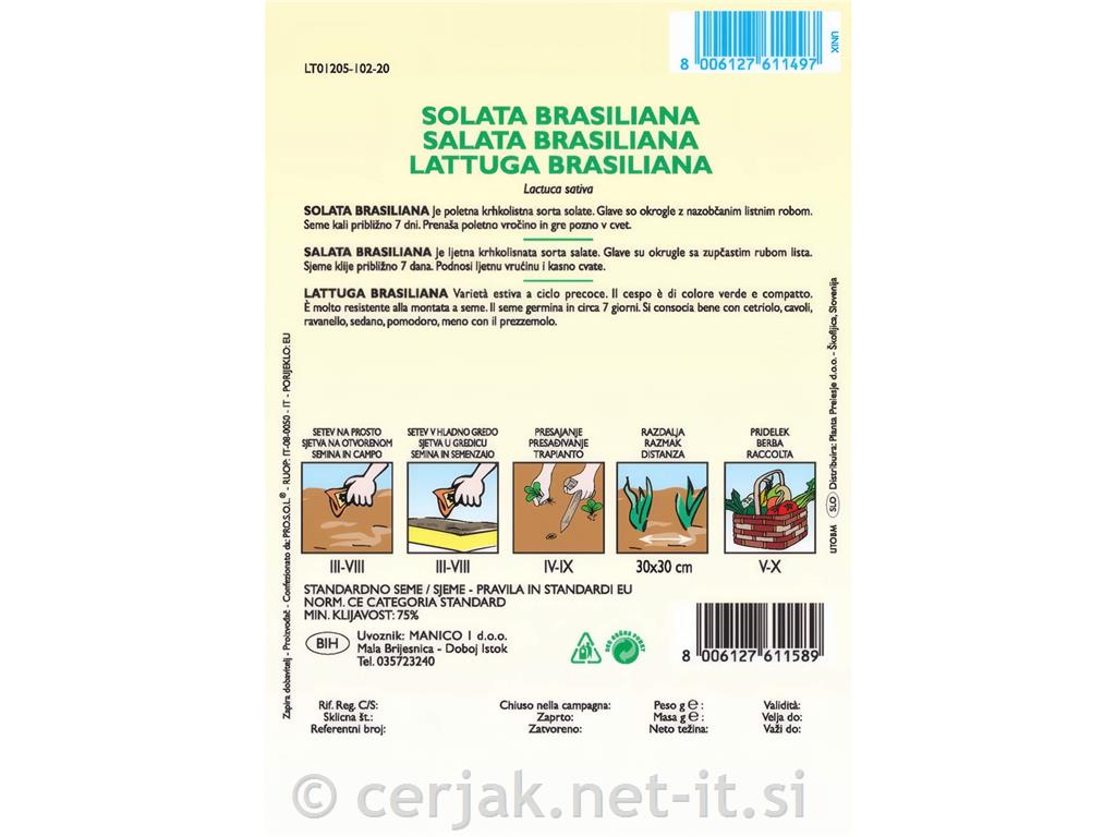 Solata Braziljanka, 3 g