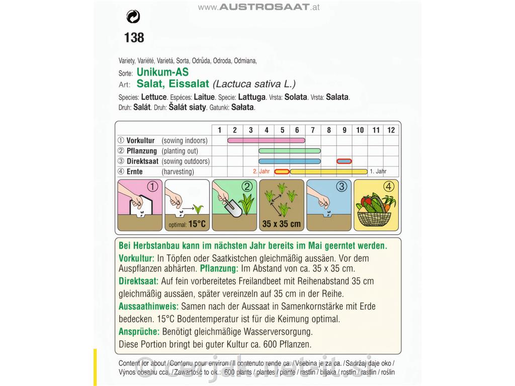 Solata Ledenka Unikum AS, 5g
