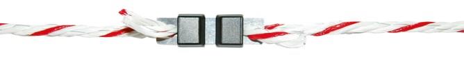 Povezovalna sponka za vrvico Litzclip (poc) 5mm, 10kos