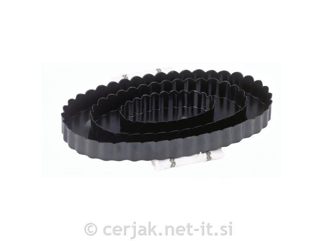 Kovinsko čohalo ovalno