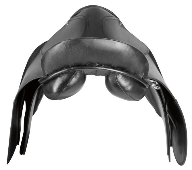 Sedlo EuroHorse - 16,0" črn (komplet)