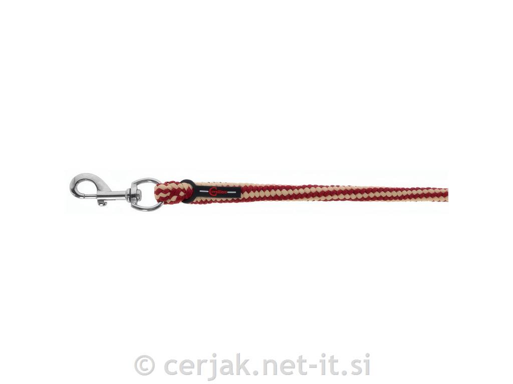 Povodec Hippo snap, 2m bordo/bež