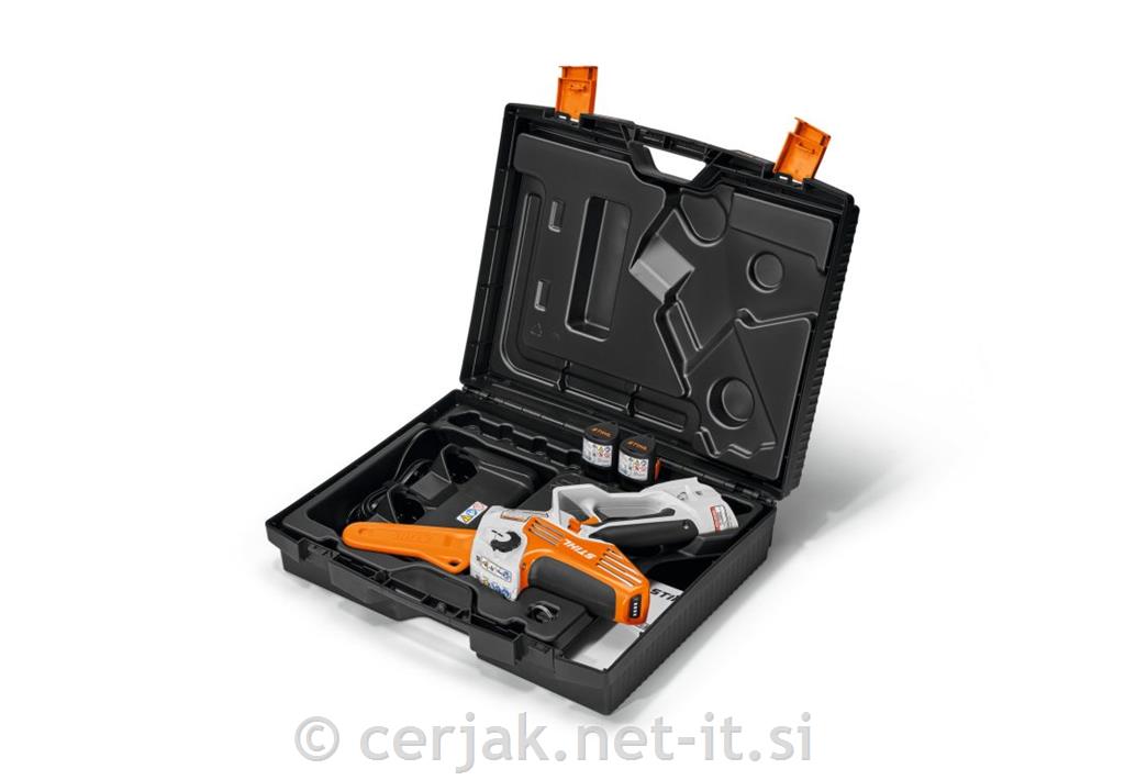 Enoročna akumulatorska žaga GTA 40, meč 15 cm STIHL