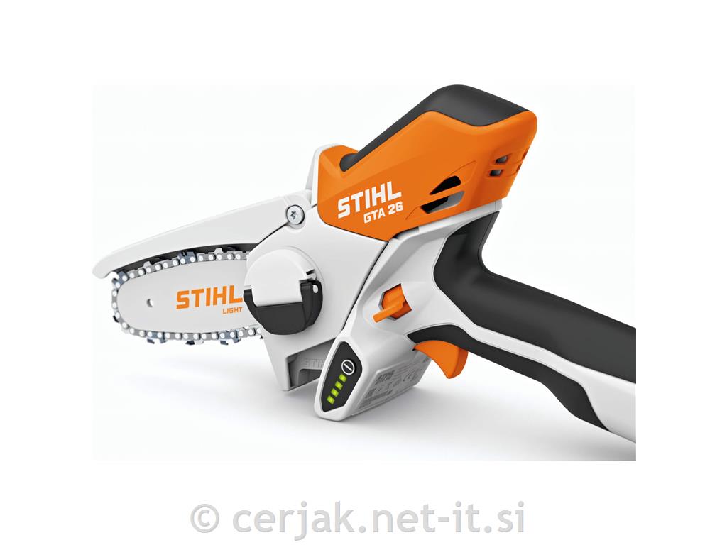 Enoročna akumulatorska žaga GTA 26 STIHL
