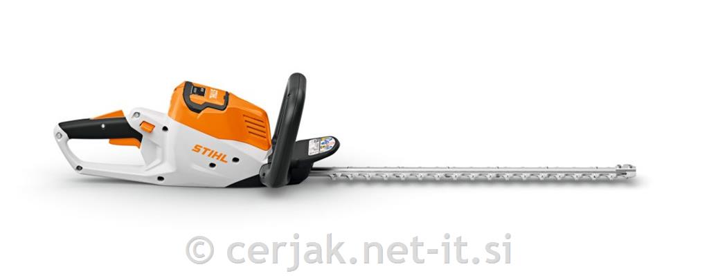 Akumulatorski rezalnik za živo mejo HSA 50 STIHL