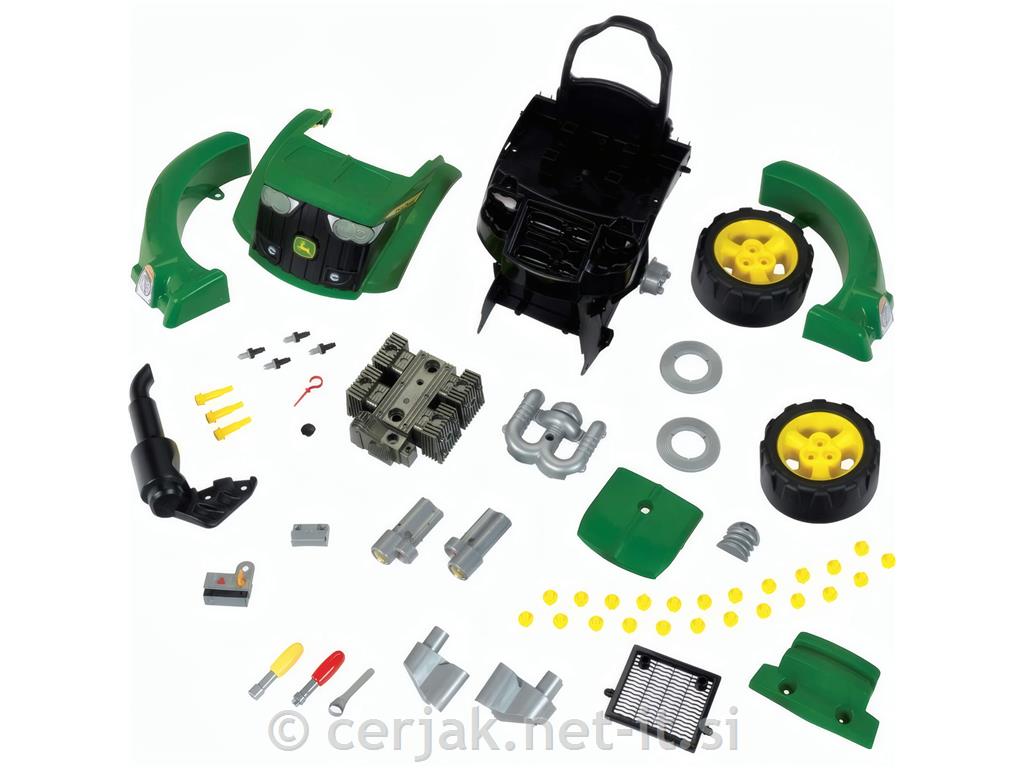 Motor John Deere s sestavnimi deli