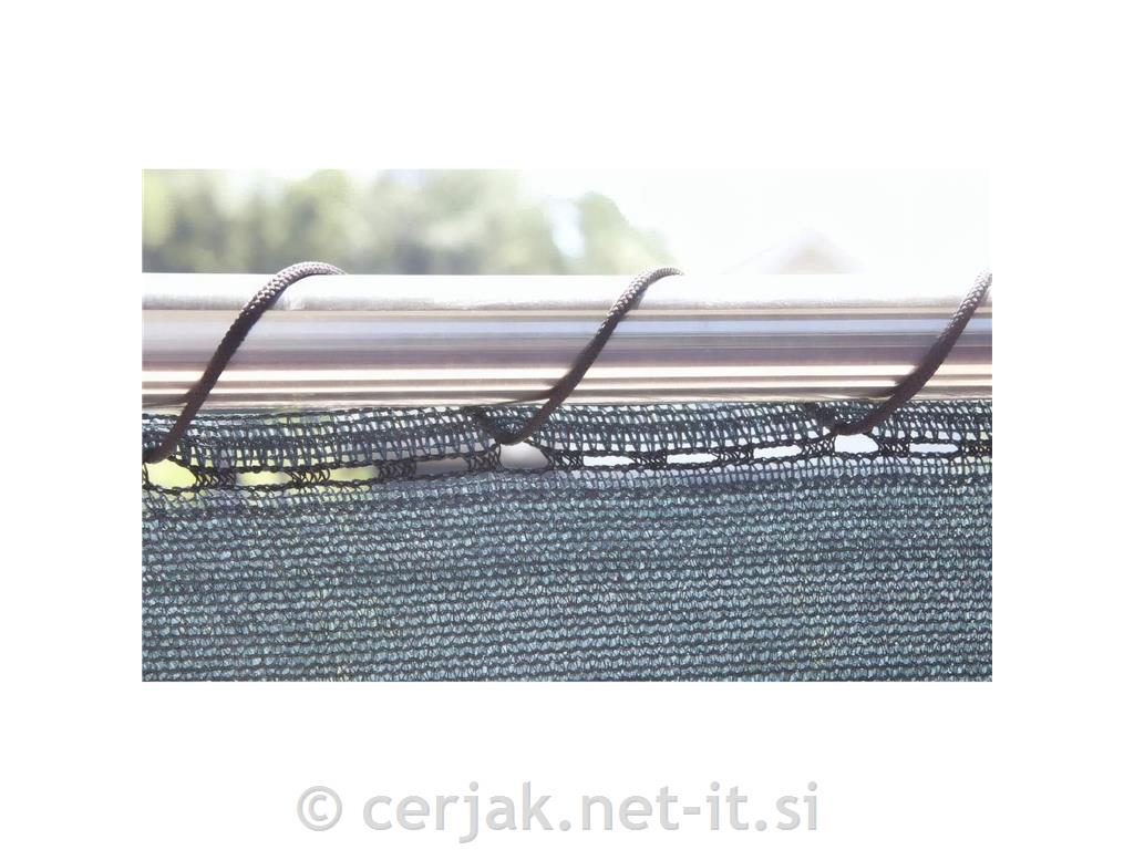 Windhager balkonska ograja Screenex clasic 5 x 0,8m, zelena