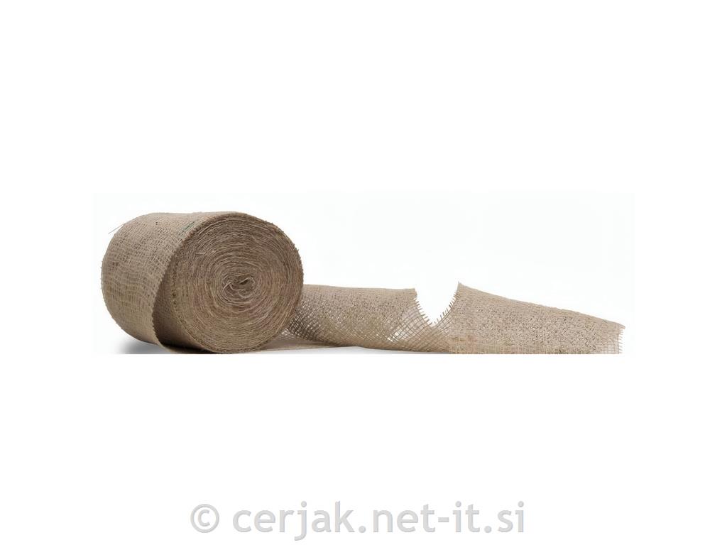 Trak iz jute naraven, 10 cm x 25 m