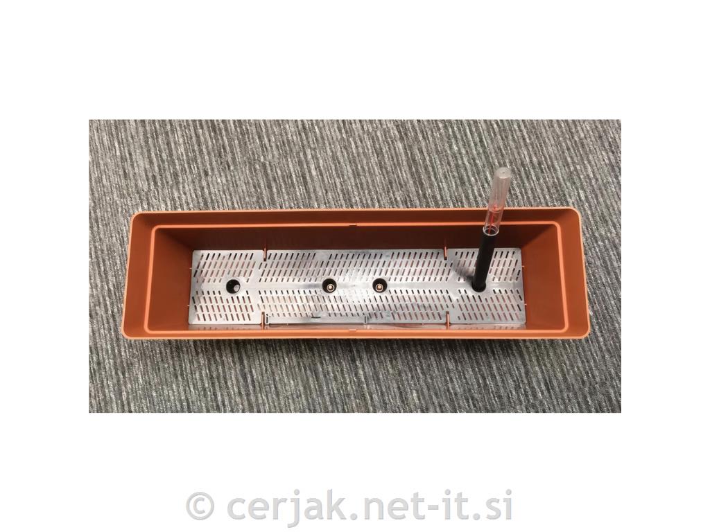 Korito melrose aqua 60 cm (z vodno oskrbo), terakota