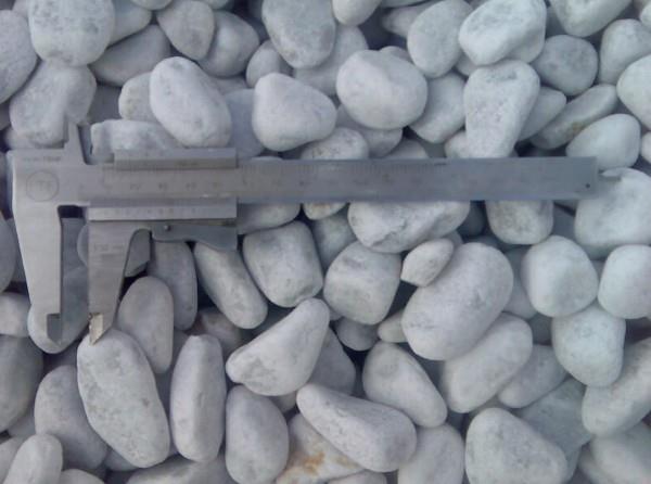 Kamen okrasni beli prodnik 25-40mm, 25 kg