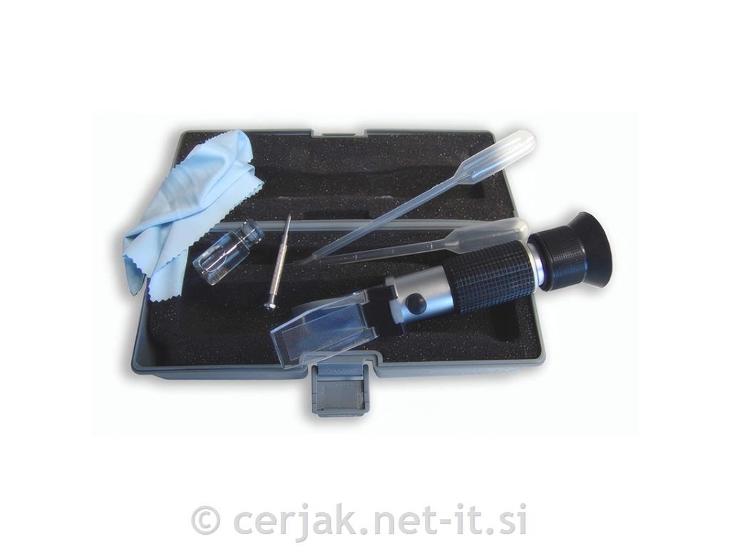Ročni refraktometer RHBS-44ATC+GRATIS TABELE VREDNOSTI!