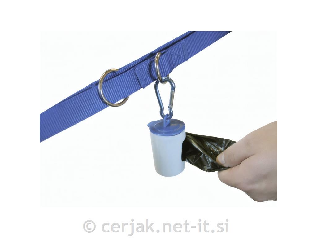 Obesek z vrečkami za iztrebke