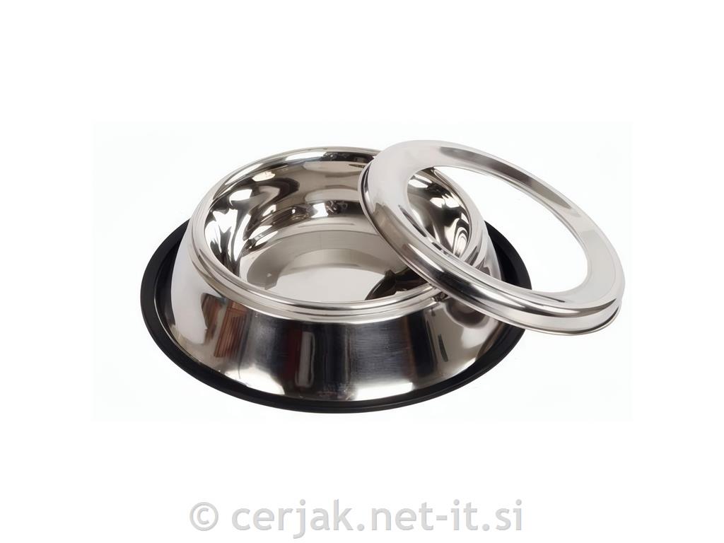 Posoda inox proti škropljenju 900ml