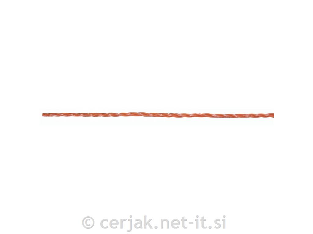 Žica Basic 3 × 0,16 (60 kg) - 250 m oranžna