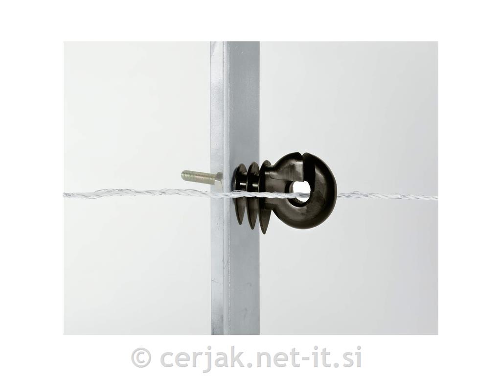 Izolator okrogli z zarezo M6 x 35 mm