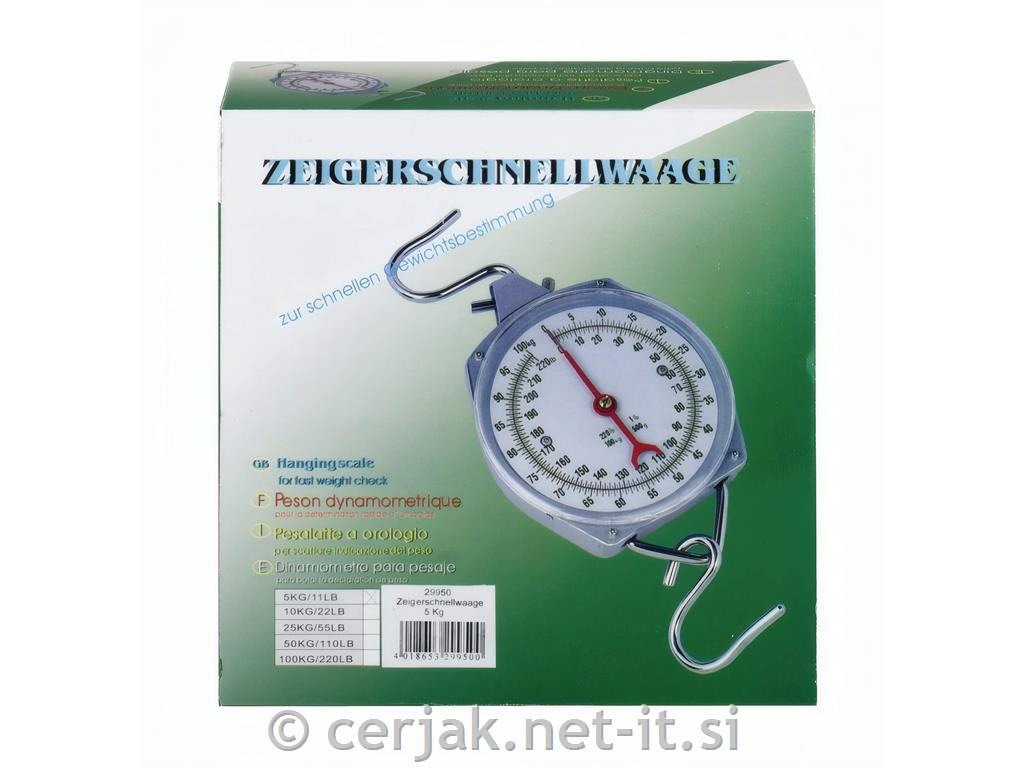 Tehtnica s kazalcem 5kg
