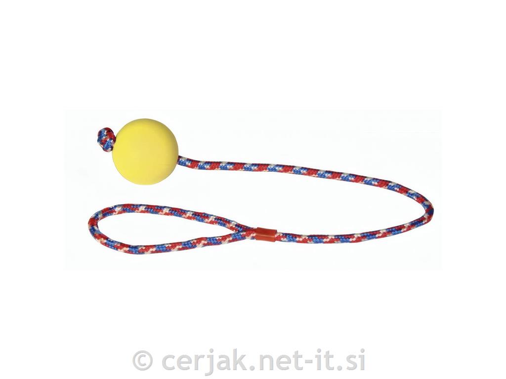 IGRAČA za psa - žoga na vrvi 60cm