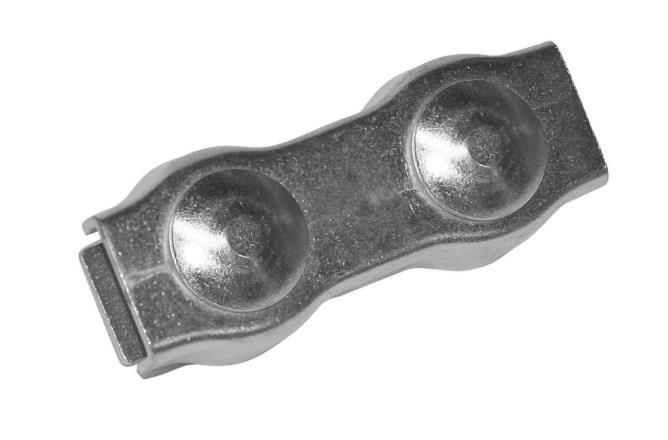 Povezovalna sponka za vrvico 8 mm, 10kos