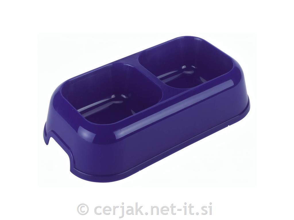 Dvojna posoda - nedrseča 2x300ml