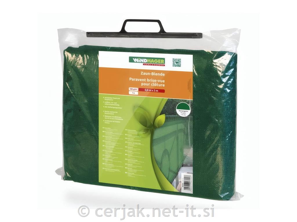Balkonska ograja Screenex clasic 5 x 1,2m, zelena