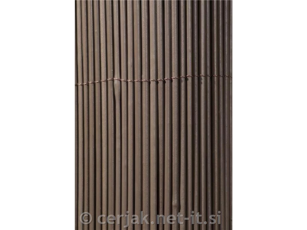Balkonska ograja Willow Longlife 1 x 3m, rjava