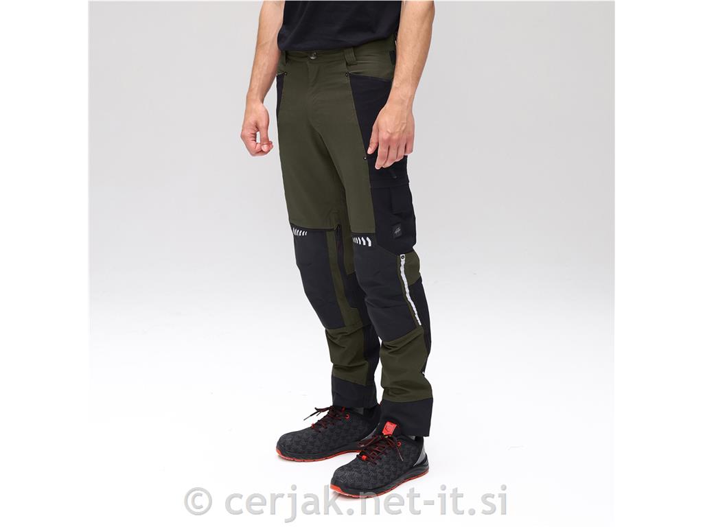 Delovne hlače Ultimate Flex zelene